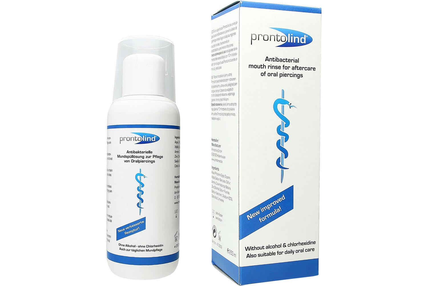 ProntoLind Mundspüllösung 250 ml von Piercingline
